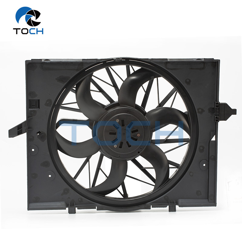 400W Engine Brushless Cooling Fan Assembly 17427540681 For BMW 5 Series