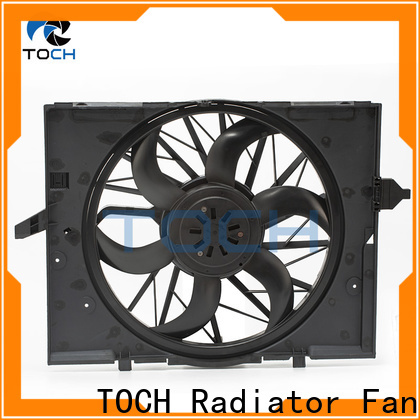 TOCH brushless radiator fan assembly supply for bmw