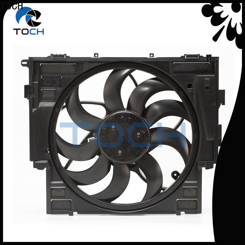 TOCH brushless radiator fan assembly factory for engine