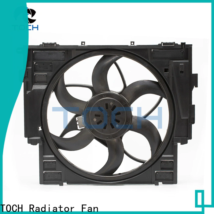 TOCH factory price brushless radiator fan assembly factory for car