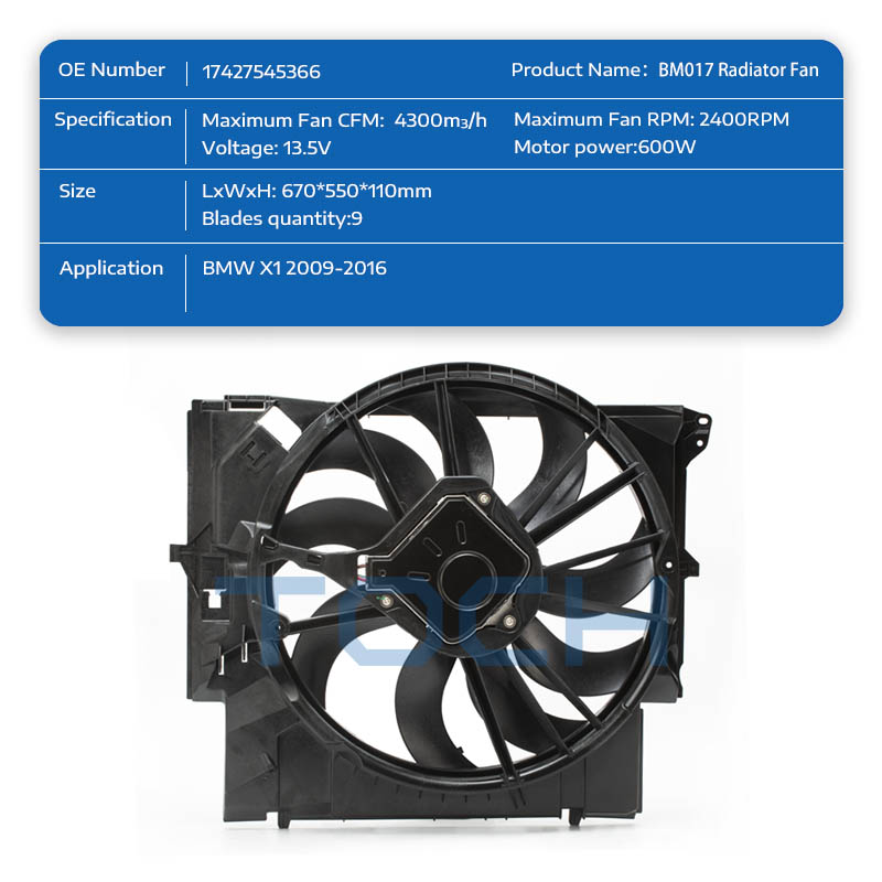 TOCH factory price automotive cooling fan suppliers for sale-1