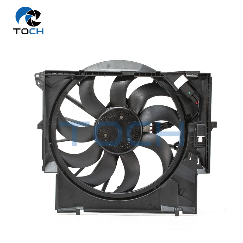 Electric Condenser Radiator Fan Assembly 17427545366 For BMW X1