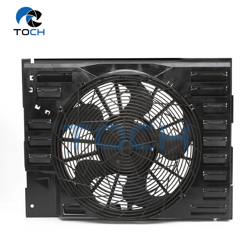 OE No.64546921379/64547603657 High Performance Radiator Fan Replacement For BMW 7 Series
