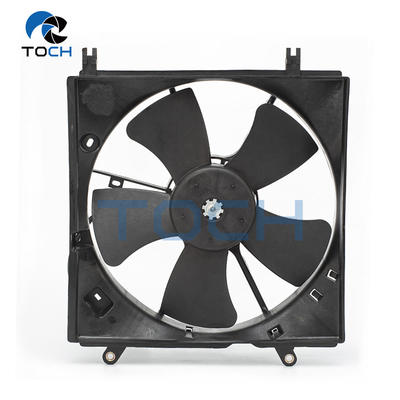 Auto Air Conditioner Radiator Fan Assembly Replacement 12V 16363-0D110 /16711-28150 For Toyota