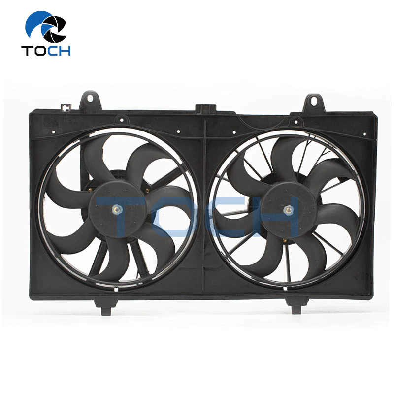 TOCH brand dual radiator cooling fan 21481-ET000 for Nissan parts