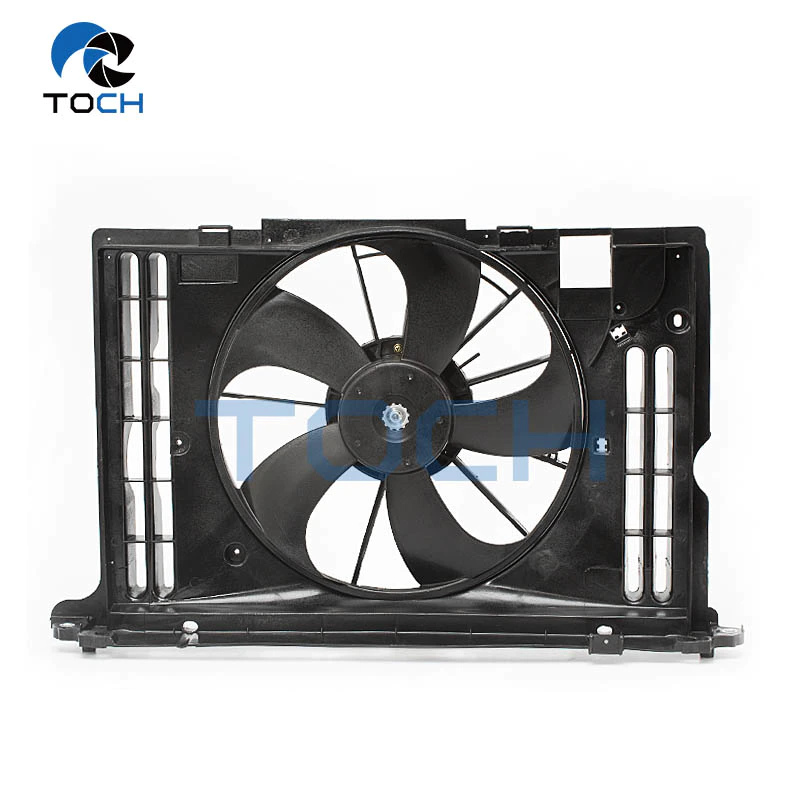 Auto Vehicle A/C Condenser Radiator Fan Replacement 16363-0T020 For Toyota