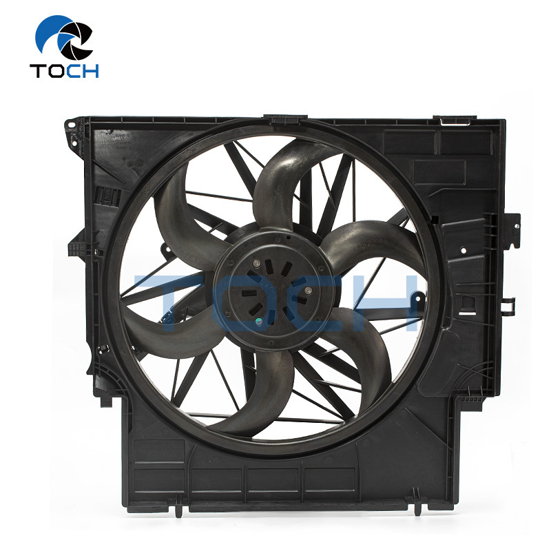 Engine Radiator Fan With Housing and Motor Assembled 17427601176 For BMW X3 F25 400W