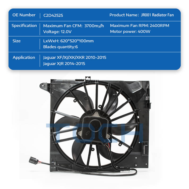 TOCH latest radiator car fan manufacturing fast delivery-1