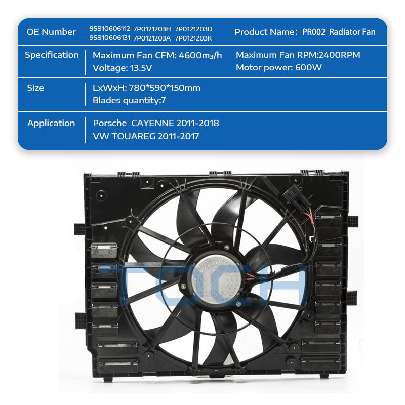 TOCH factory price best electric radiator fans company fast delivery-1