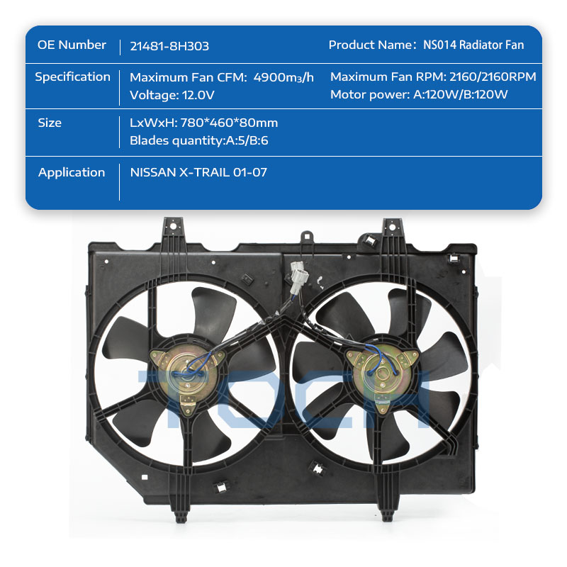 factory price nissan cooling fan company for sale-1