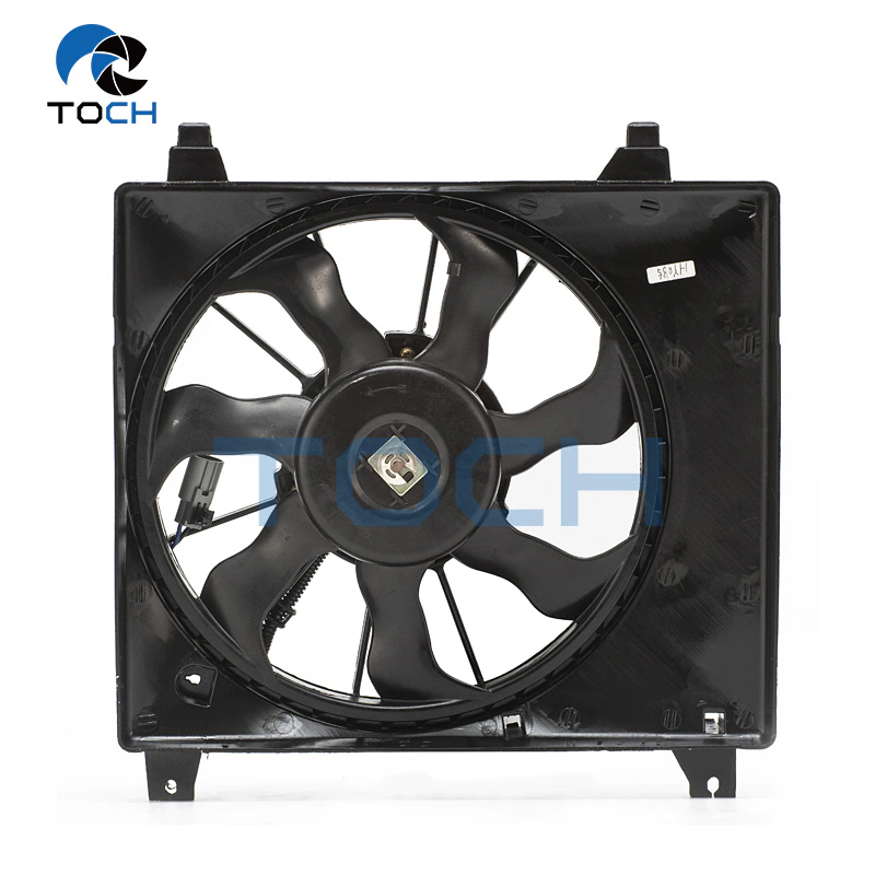 25380-4N000 Engine Cooling Ventilation System Parts Radiator Fan Assembly For Hyundai