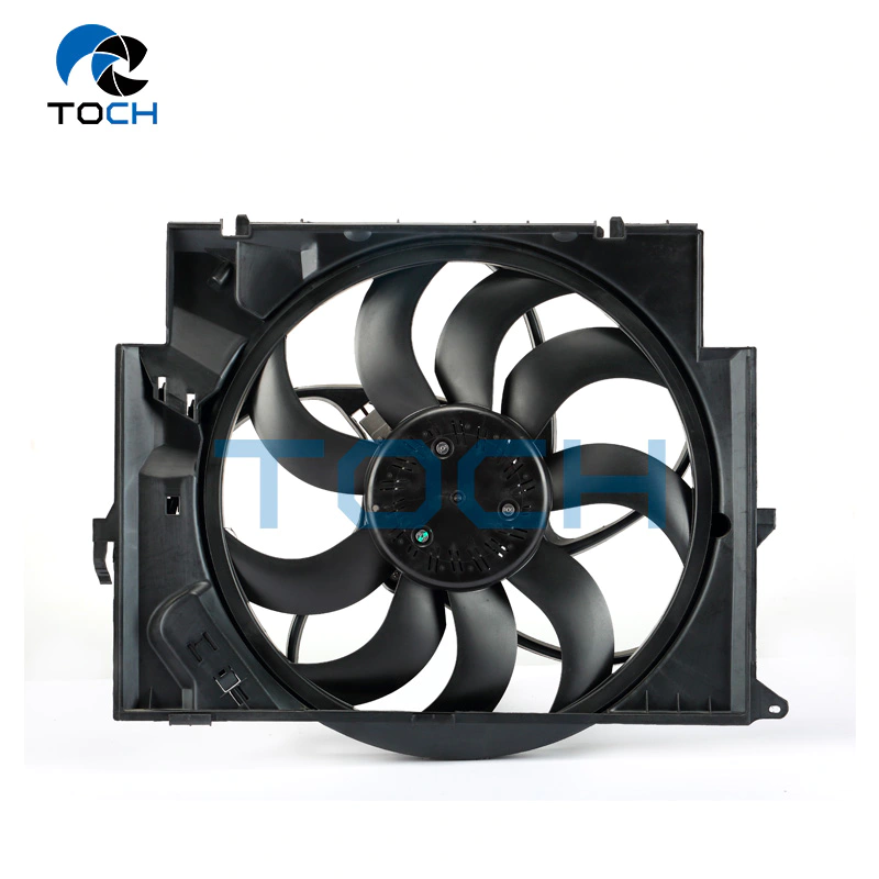 OE Quality Auto Radiator Fan Complete 17427801647  For BMW 3 2004-2013