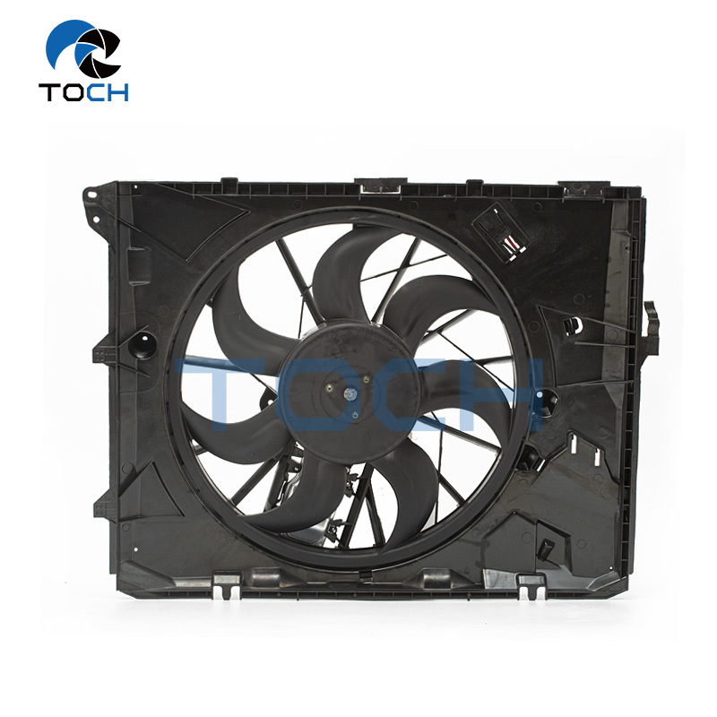 Auto Brushed 300W Radiator Fan Assembly 17427563259 For BMW X1