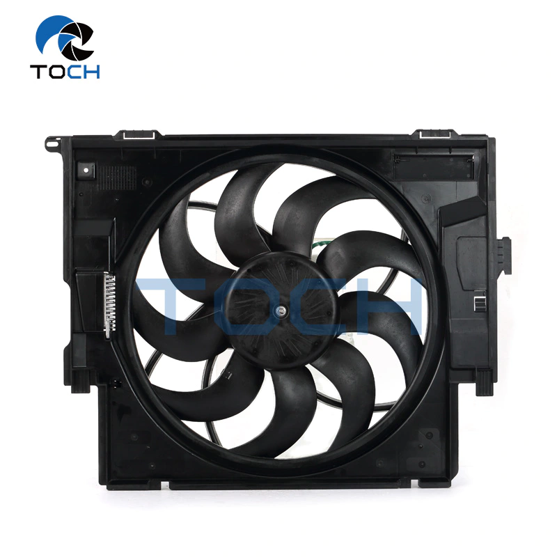 Auto Heating And Cooling System Air Conditioner Cooling Fan 17427640508 17427600557 For BMW